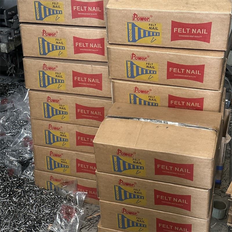 Power felt clout nails 1inch factory direct