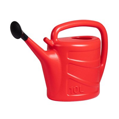 Can Dyfrhau Plastig 10L ar gyfer Dyfrhau Gardd a Lawnt